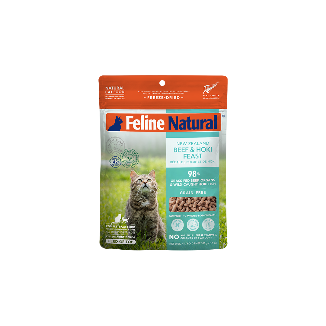 Feline Natural ホキ＆ビーフ・フィースト 85g x 20袋 Amazon.com : Feline Natural Wet Cat Food Pouch - Hoki & Beef