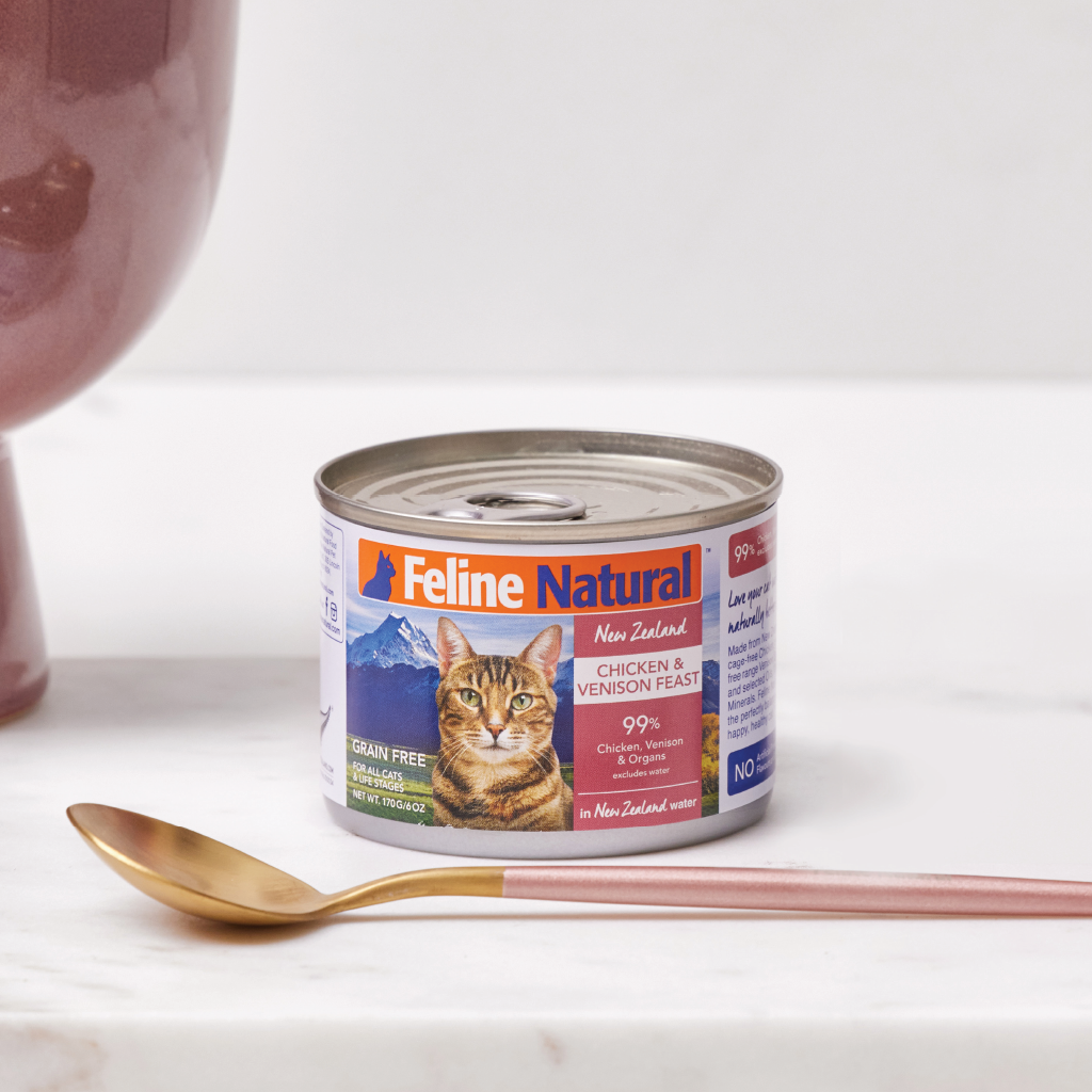 Venison cat top food canned